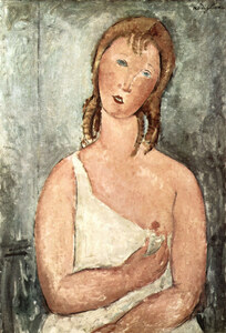 Modigliani - Girl in shirt